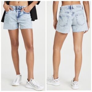 FRAME Women’s Size 24 Richlake Light Wash Le Simone Cut-Off Denim Jean Shorts